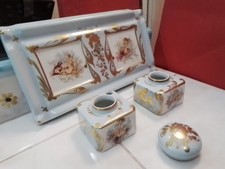 Set Calamai Limoges  Antica Gioielleria Leonardo Gatto Napoli Porcellana