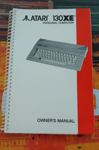Atari 130 owner manual - xe,