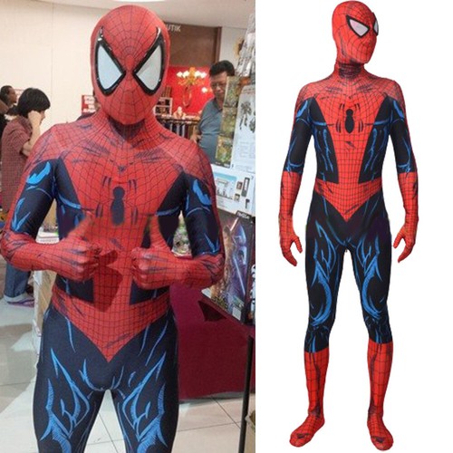Costume tuta spider - costume, spider-man