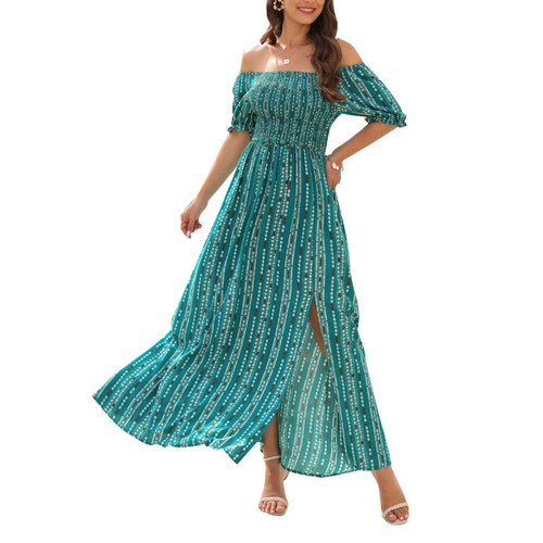 Donna boho stampa strisce - donna, a