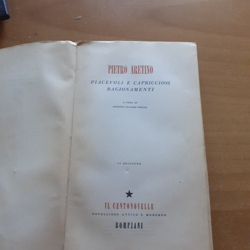 Aretino pietro piacevoli - piacevoli, e