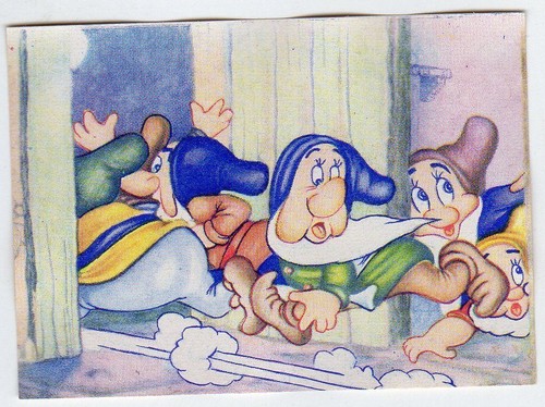 Figurina biancaneve sette - biancaneve,