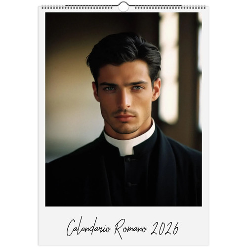 Calendario romano hot priests - hot,