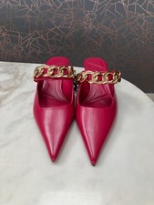 Mules tacco a gattino rosa