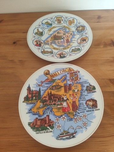 Vintage spain mallorca map - spain,