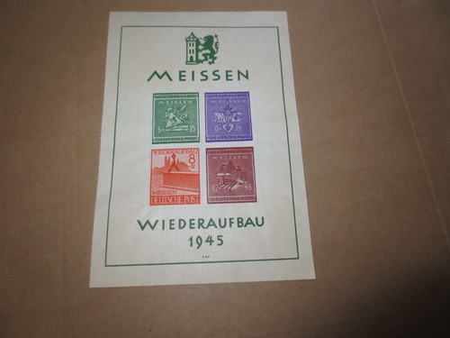 Meissen blocco nuovo di - blocco,