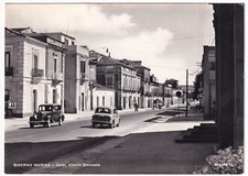 P00554 - CARTOLINA SIDERNO MARINA - CORSO VITTORIO EMANUELE CON POSTE - g/nv