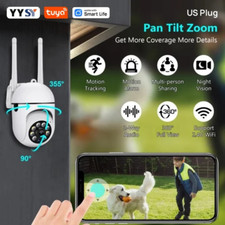 Tuya Smart 2.4G WiFi Indoor Dual Antenna Camera Smart Home Security videosorvegl