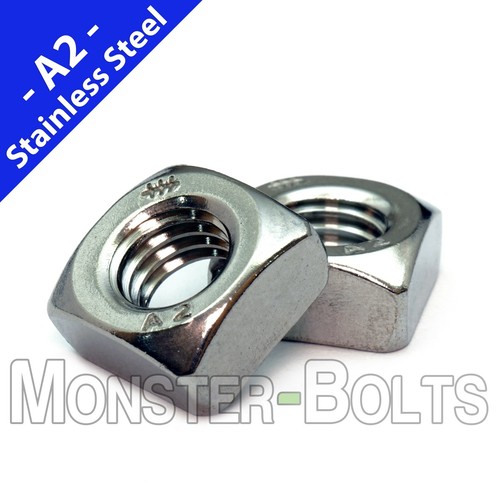 Chamfered square nuts din - nuts, 557