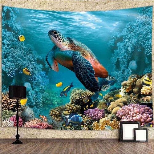 Tartaruga mare acquario natura