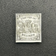 1855 Brema 3 Groschen -