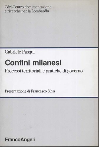 Libri pasqui confini milanesi - libri,