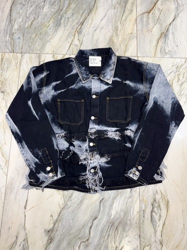 Giacca jeans uomo destroyed - jeans,