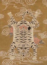 Tappeto tigre tibetana