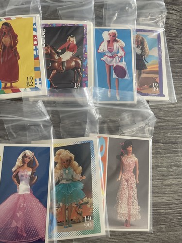 Barbie action trading - trading, cards