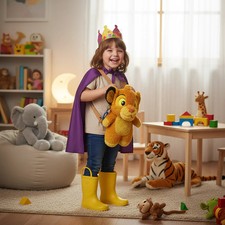 Simba Re Leone Zaino Peluche