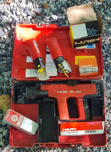 Hilti dx450 nail gun - gun, in