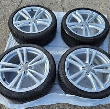 AUDI A1 4 CERCHI IN LEGA 17' COME NUOVI CON GOMME M+S