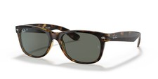 Occhiali da sole Ray Ban New Wayfarer - 58 (grandi) / tartaruga con verde polarizzato