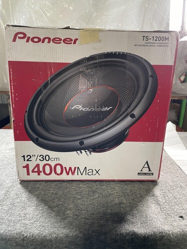 Pioneer 1200m subwoofer - ts-1200m, 12"