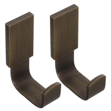  2 ganci per accappatoi in ottone: ganci per asciugamani da bagno, ganci per