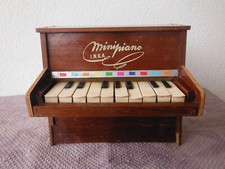 giocattolo vintage pianoforte minipiano inga  i.n.g.a.