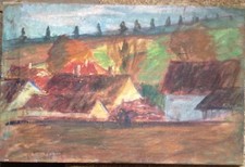 Espressionista Dipinto a Olio