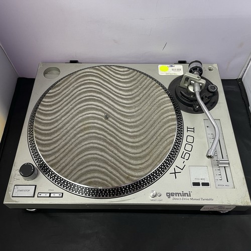 Gemini 500 dj giradischi - xl-500, ii