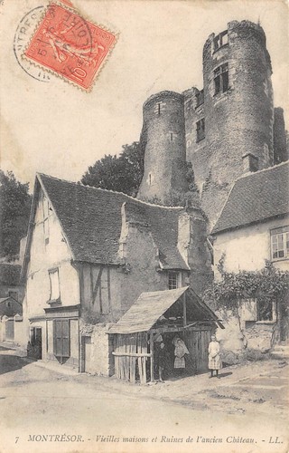 Cpa montresor vieilles - 37, /