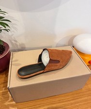 Jenni Kayne Suede Mules Saddle