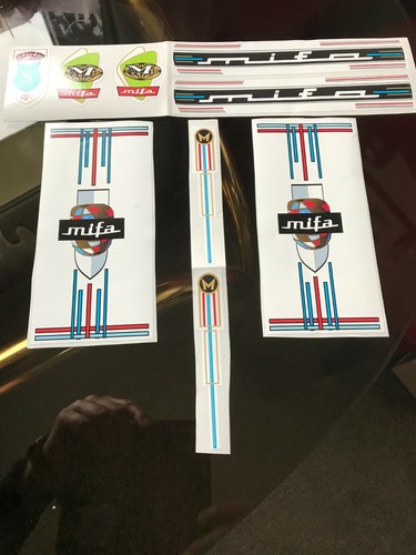 Bicicletta pieghevole mifa - pieghevole,