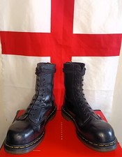 Dr. Martens 133 1990's safety rated steel toe boots  size UK6 Made in England  