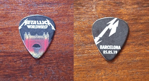 Metallica guitar pick - pick,