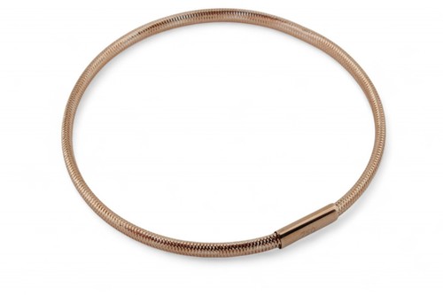 Bracciale elastico oro rosa - elastico,