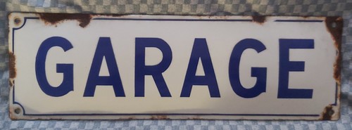 Targa smaltata plaque - smaltata,