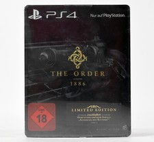 Sony PlayStation 4 PS4, The Order 1886 - Edizione Limitata, Steelbook, USK18, Nuovo