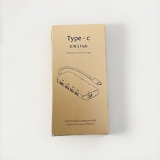 Hub USB Type-C 8 in 1 Hub