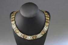 Collana vintage in ottone con