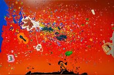 RENZO NUCARA - Resinfilm n. 257 - Multiplo a tecnica mista e collage su mdf