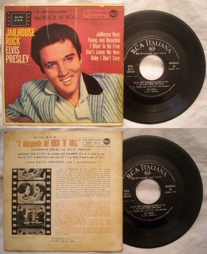 Elvis presley jailhouse - 45,