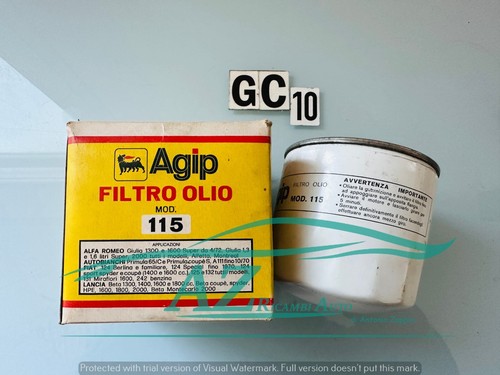 Filtro olio alfa - alfa, giulia