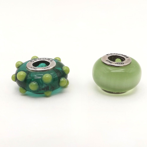 Tedora green murano - green, glass
