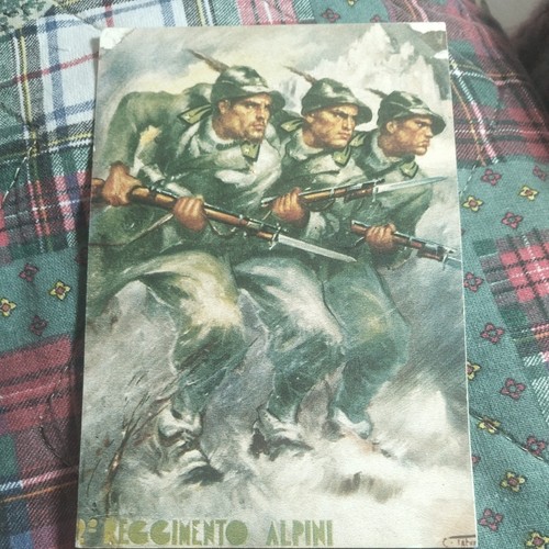 Cartolina militare - militare, 2