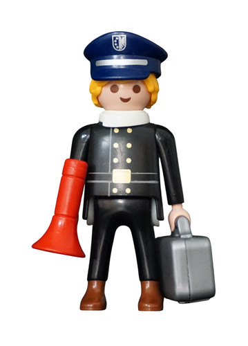 Playmobil personaggio treno