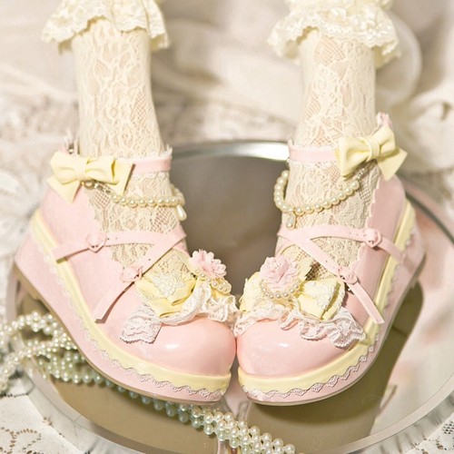 Scarpe donna giapponesi tacco