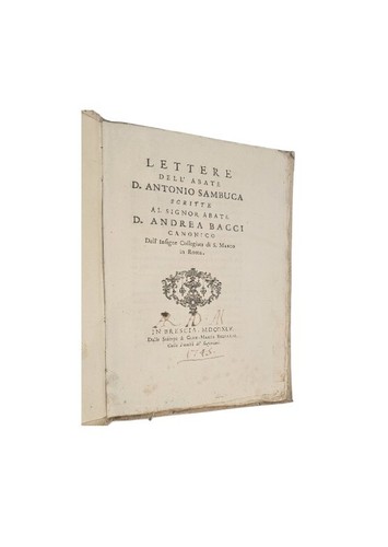 Lettere dell abate don - dell'abate, antonio