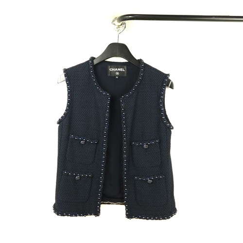 Chanel tweed vest 9371 - chanel,