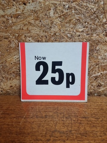 Vintage now only 25p - vintage, price