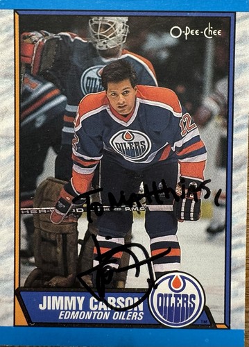 Jimmy carson opc 127 - carson,