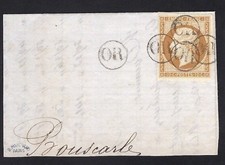 FRANCE; N°13 Type II, cachet